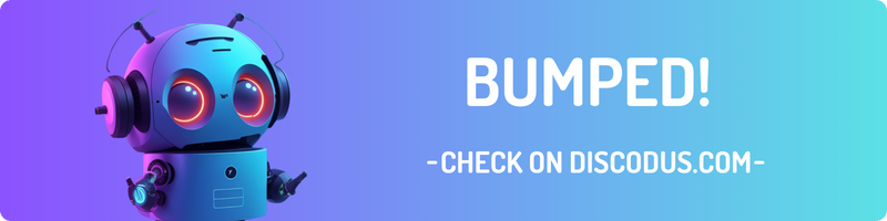 ## DISCODUS: Discord Server Booster Bump done! :point_right: Check it …